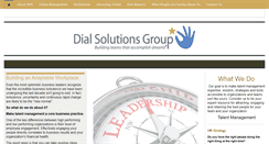 Desktop Screenshot of dialsolutionsgroup.com