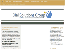Tablet Screenshot of dialsolutionsgroup.com